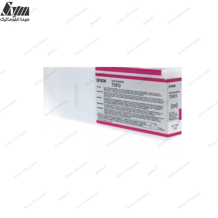 کارتریج چاپگر عریض (پلاتر) اپسون  700 میلی لیتر  T5913 Magenta 