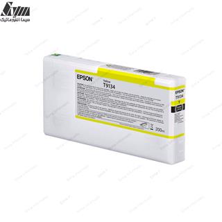 کارتریج چاپگر حرفه ای اپسون 200 میلی لیتر T9134 Yellow P-5000