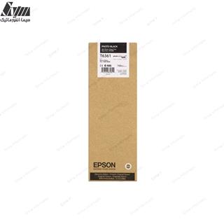 کارتریج چاپگر عریض (پلاتر) اپسون  700  میلی لیتر  9890/7890/ T6361 Photo Black Stylus Pro 7900/9900