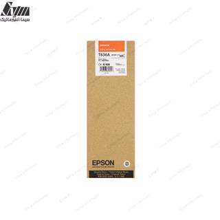 کارتریج چاپگر عریض (پلاتر) اپسون  700  میلی لیتر  9890/7890/ T636A Orange  Stylus Pro 7900/9900