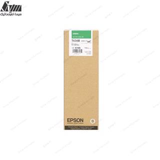 کارتریج چاپگر عریض (پلاتر) اپسون  700  میلی لیتر  9890/7890/ T636B Green  Stylus Pro 7900/9900